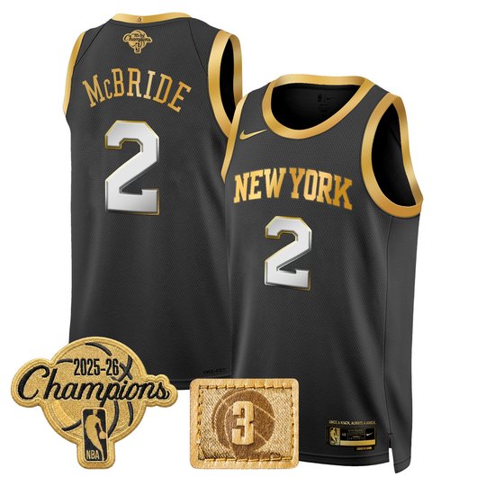Men's New York Knicks 2026 Champions Edition Swingman Jersey - All Stitched