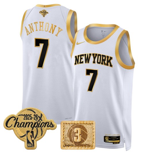 Men's New York Knicks 2026 Champions Edition Swingman Jersey - All Stitched