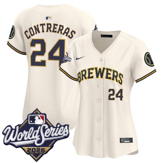 Women's Milwaukee Brewers 2026 World Series Vapor Premier Limited Jersey - All Stitched