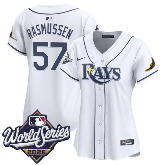 Women's Tampa Bay Rays 2026 World Series Vapor Premier Limited Jersey - All Stitched