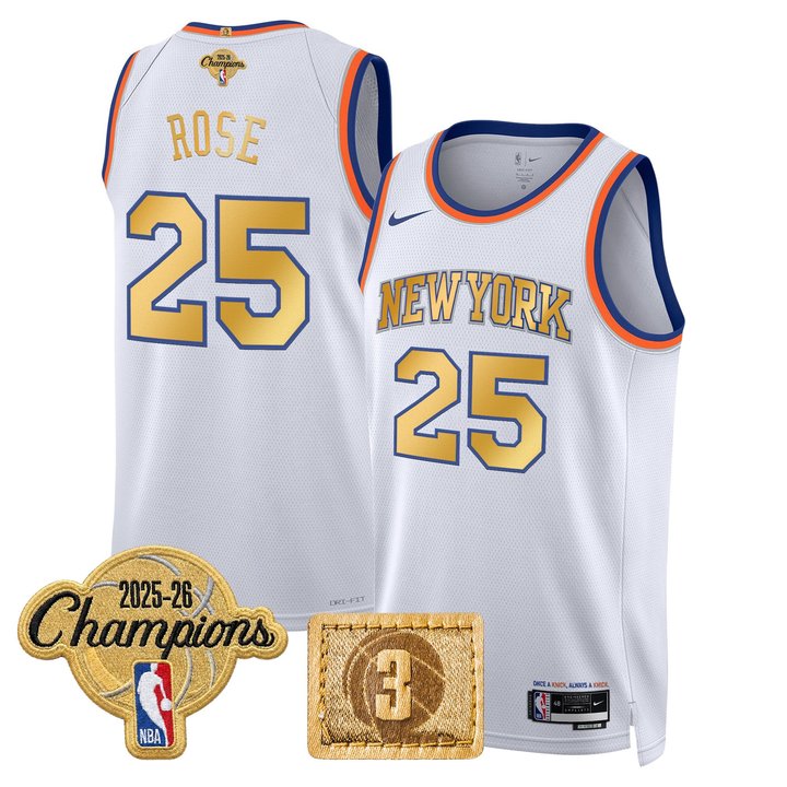 New York Knicks 2026 Champions Edition Swingman Jersey - All Stitched