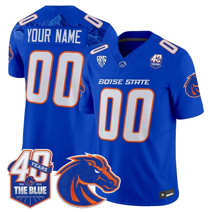Boise State Broncos Special Edition Vapor Limited Custom Jersey - Stitched