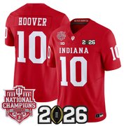 Men's Indiana Hoosiers 2025 National Champions & 2026 CFP Final Patch Vapor Limited Jersey - All Stitched