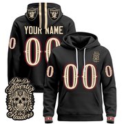 Las Vegas Raiders Día de los Muertos Premium Custom Pullover Hoodie - All Stitched