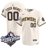 Milwaukee Brewers 2026 World Series Vapor Premier Limited Custom Jersey - All Stitched