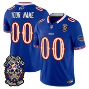Buffalo Bills Día de los Muertos Vapor Limited Custom Jersey - All Stitched