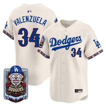 Men's Los Angeles Dodgers Día de los Muertos Vapor Premier Limited Jersey - Stitched