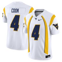 Men's West Virginia Mountaineers Throwback Vapor Limited Jersey - All Stitched
