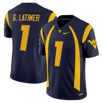 Men's West Virginia Mountaineers Throwback Vapor Limited Jersey - All Stitched