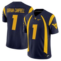 Men's West Virginia Mountaineers Throwback Vapor Limited Jersey - All Stitched