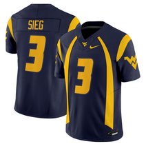 Men's West Virginia Mountaineers Throwback Vapor Limited Jersey - All Stitched