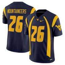 Men's West Virginia Mountaineers Throwback Vapor Limited Jersey - All Stitched