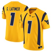 Men's West Virginia Mountaineers Throwback Vapor Limited Jersey - All Stitched
