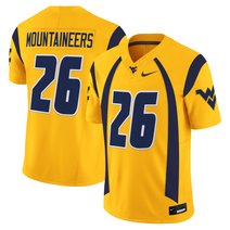 Men's West Virginia Mountaineers Throwback Vapor Limited Jersey - All Stitched