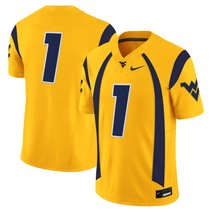 Men's West Virginia Mountaineers Throwback Vapor Limited Jersey - All Stitched