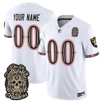 Las Vegas Raiders Día de los Muertos Vapor Limited Custom Jersey - All Stitched