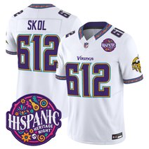 Men's Minnesota Vikings 2026 Latino Heritage Month Vapor Limited Jersey - All Stitched