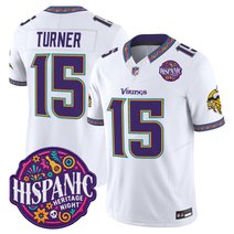 Men's Minnesota Vikings 2026 Latino Heritage Month Vapor Limited Jersey - All Stitched