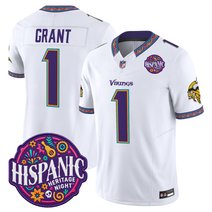 Men's Minnesota Vikings 2026 Latino Heritage Month Vapor Limited Jersey - All Stitched