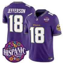 Men's Minnesota Vikings 2026 Latino Heritage Month Vapor Limited Jersey - All Stitched