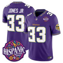 Men's Minnesota Vikings 2026 Latino Heritage Month Vapor Limited Jersey - All Stitched