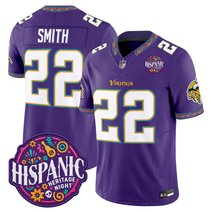 Men's Minnesota Vikings 2026 Latino Heritage Month Vapor Limited Jersey - All Stitched
