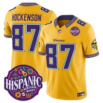 Men's Minnesota Vikings 2026 Latino Heritage Month Vapor Limited Jersey - All Stitched