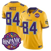 Men's Minnesota Vikings 2026 Latino Heritage Month Vapor Limited Jersey - All Stitched