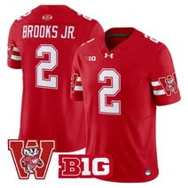 Men's Wisconsin Badgers Throwback Vapor Limited Jersey - All Stitched