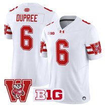 Men's Wisconsin Badgers Throwback Vapor Limited Jersey - All Stitched