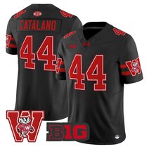 Men's Wisconsin Badgers Throwback Vapor Limited Jersey - All Stitched