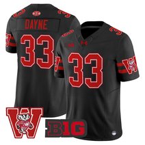 Men's Wisconsin Badgers Throwback Vapor Limited Jersey - All Stitched