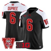 Men's Wisconsin Badgers Throwback Vapor Limited Jersey - All Stitched