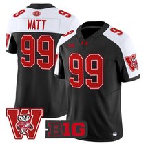 Men's Wisconsin Badgers Throwback Vapor Limited Jersey - All Stitched