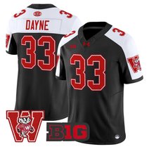 Men's Wisconsin Badgers Throwback Vapor Limited Jersey - All Stitched