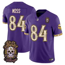 Men's Minnesota Vikings Día de los Muertos Vapor Limited Jersey - All Stitched