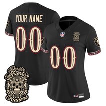 Las Vegas Raiders Día de los Muertos Vapor Limited Custom Jersey - All Stitched