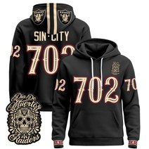Men's Las Vegas Raiders Día de los Muertos Premium Pullover Hoodie - All Stitched