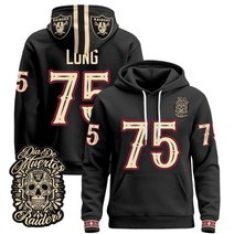 Men's Las Vegas Raiders Día de los Muertos Premium Pullover Hoodie - All Stitched