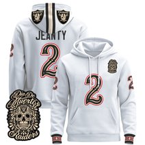 Men's Las Vegas Raiders Día de los Muertos Premium Pullover Hoodie - All Stitched