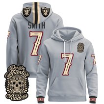 Men's Las Vegas Raiders Día de los Muertos Premium Pullover Hoodie - All Stitched