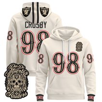 Men's Las Vegas Raiders Día de los Muertos Premium Pullover Hoodie - All Stitched