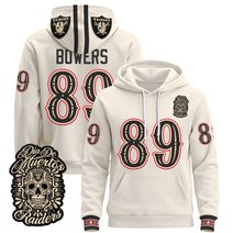 Men's Las Vegas Raiders Día de los Muertos Premium Pullover Hoodie - All Stitched