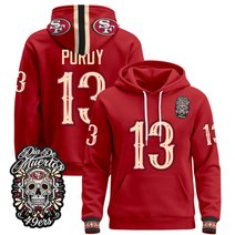 Men's San Francisco 49ers Día de los Muertos Premium Pullover Hoodie - All Stitched