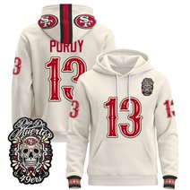 Men's San Francisco 49ers Día de los Muertos Premium Pullover Hoodie - All Stitched