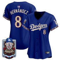 Women's Los Angeles Dodgers Día de los Muertos Vapor Premier Limited Jersey - Stitched