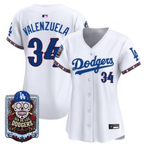 Women's Los Angeles Dodgers Día de los Muertos Vapor Premier Limited Jersey - Stitched