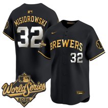 Men's Milwaukee Brewers 2026 World Series Vapor Premier Limited Jersey - All Stitched