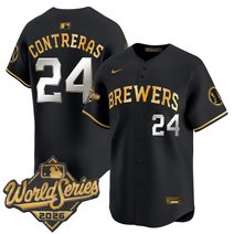 Men's Milwaukee Brewers 2026 World Series Vapor Premier Limited Jersey - All Stitched