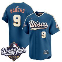 Men's Milwaukee Brewers 2026 World Series Vapor Premier Limited Jersey - All Stitched